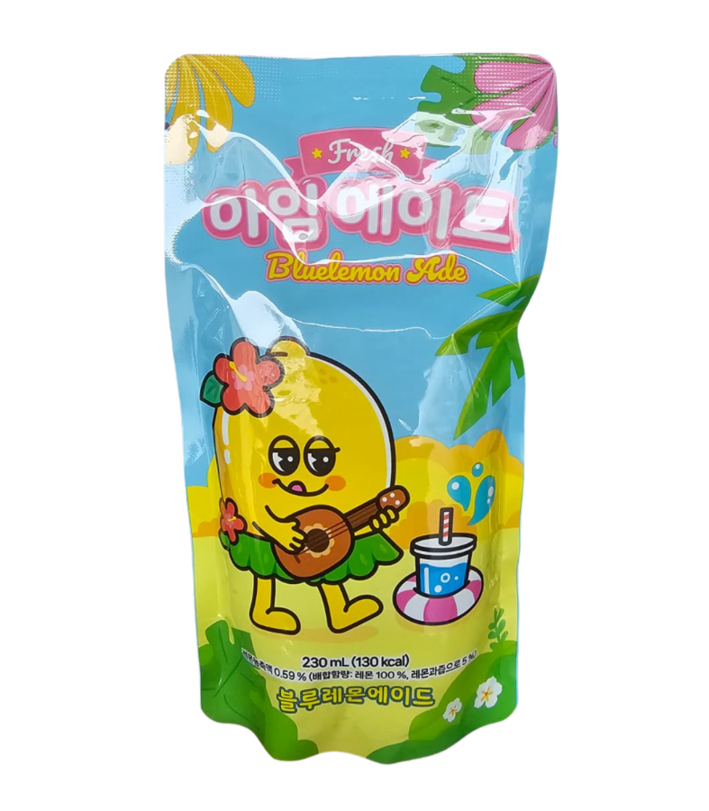 17627798046911e29d00d94.png Measty I'M ADE Blue lemon 蓝柠檬袋装饮料 230ml - 图片 1