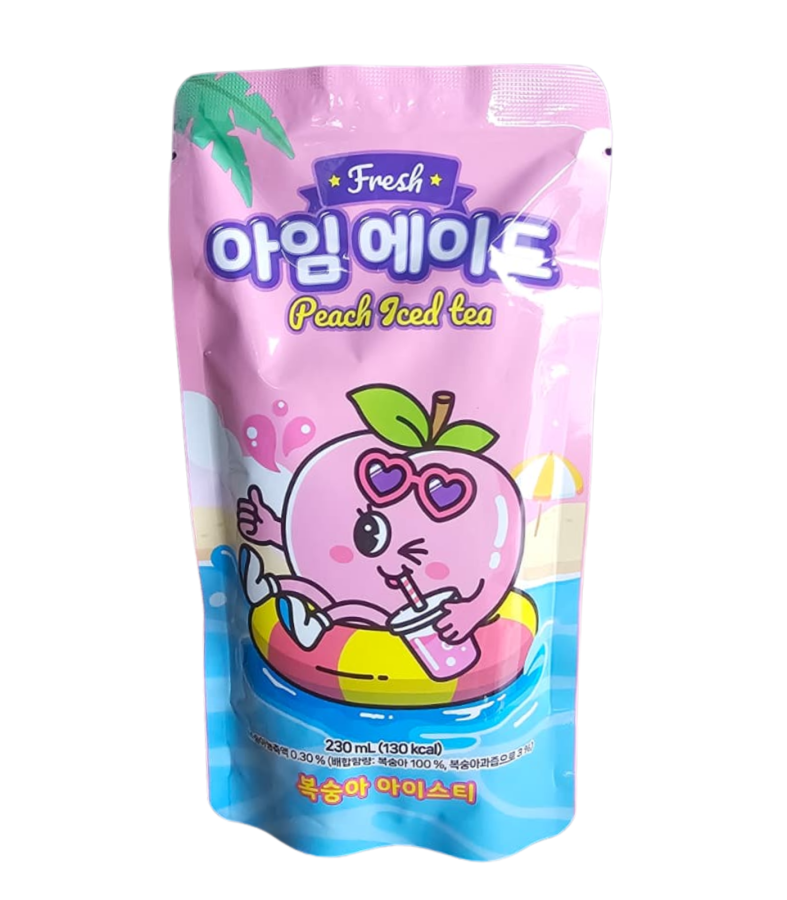 17627805106911e55e35cdb.png Measty I'M ADE Peach 桃子味袋装饮料 230ml - 图片 1