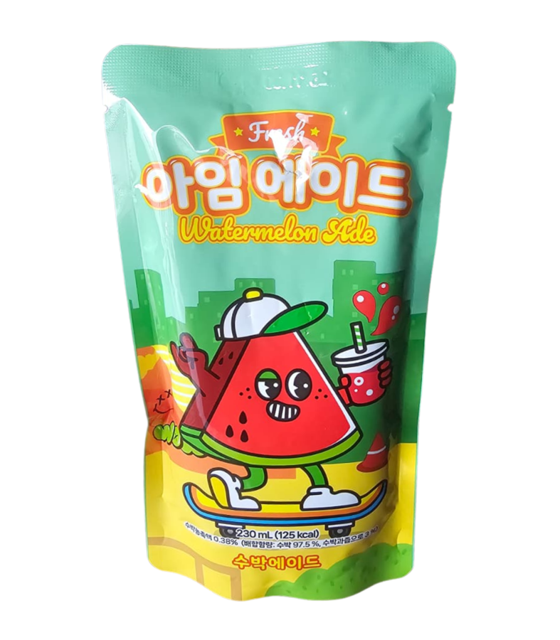 17627805846911e5a845133.png Measty I'M ADE Watermelon 西瓜袋装饮料 230ml - 图片 1
