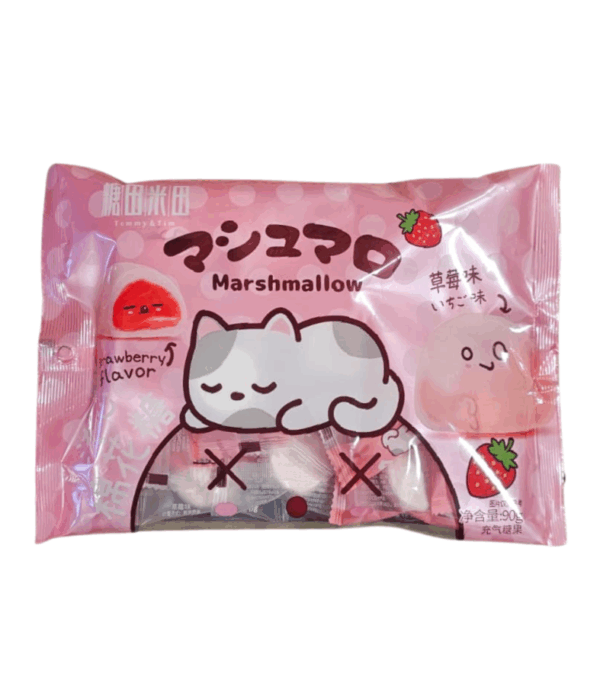 TTMT custard marshmellow strawberry 糖田米田-流心棉花糖（草莓味）90g