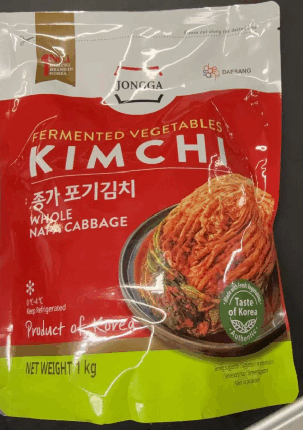 Chongga whole cabbage kimchi 整大白菜泡菜 1kg