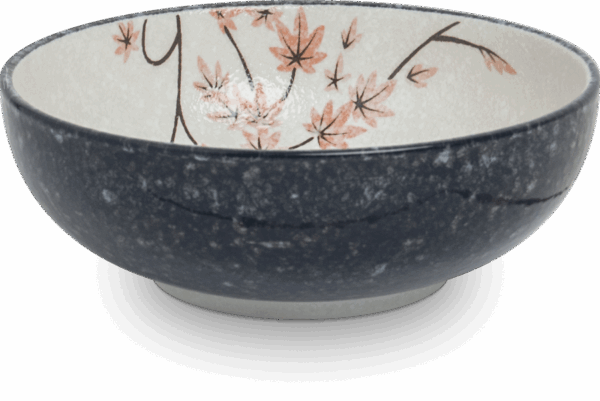 6041041| JP Maple leaf bow 17.5 x 6cm