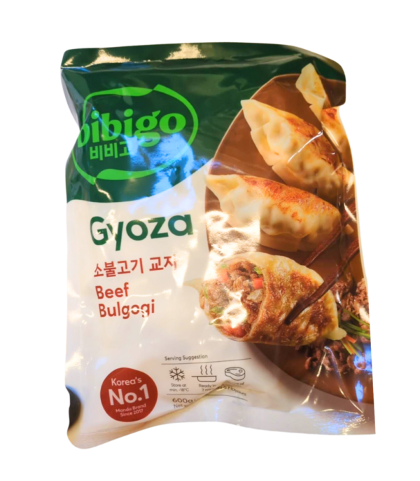 BIBIGO dumpling Beef Bulgogi &amp; Vegetables 牛肉蔬菜饺子 600g
