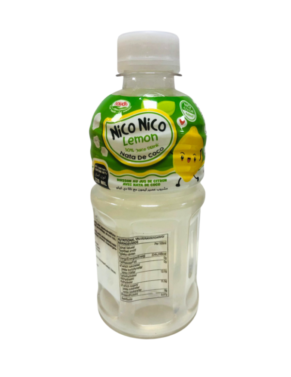 Nico Nico lemon juice / 柠檬椰果饮料 320ml