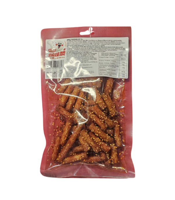 JMF gluten stick sesame spicy 金磨坊芝麻辣条真心棒 90g