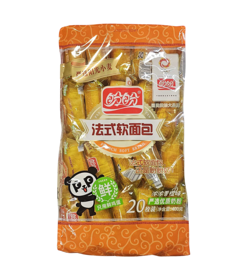 17652798936938089520f12.png Pan pan soft bread orange flavor 400g - Image 1